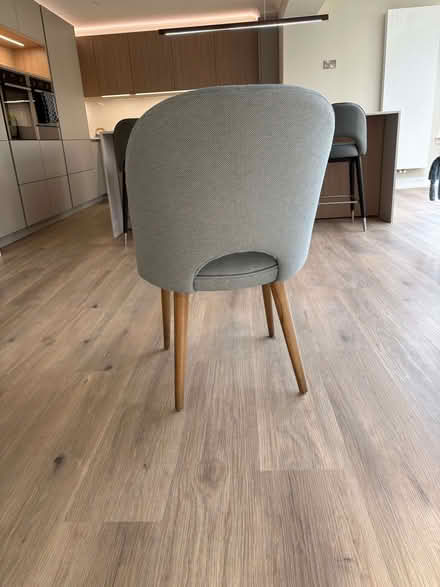 Photo of free 4 X Blue Dining Chairs (Dunblane FK15) #2