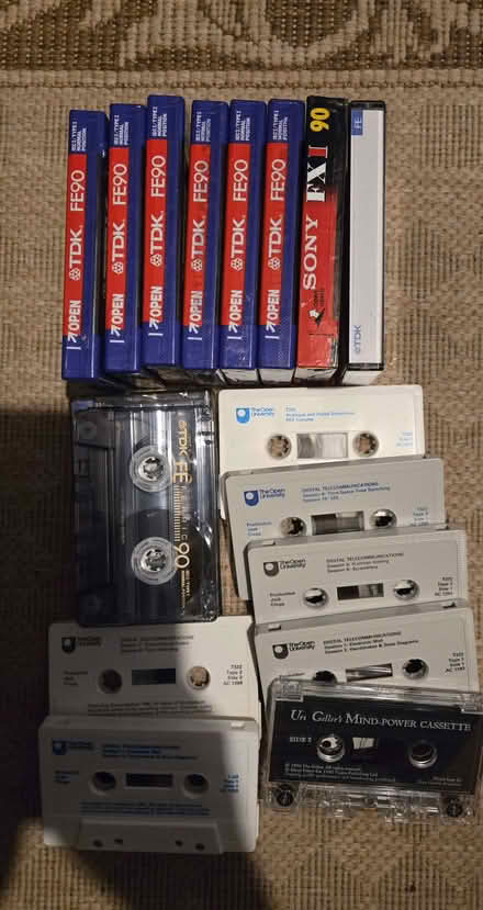 Photo of free Unopened and Used Audio Cassettes (Bozeat NN29) #1