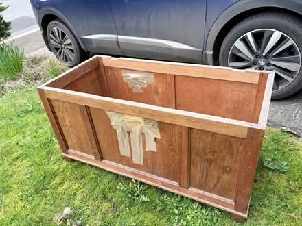 Photo of free Wooden storage box (Sanderstead) #3