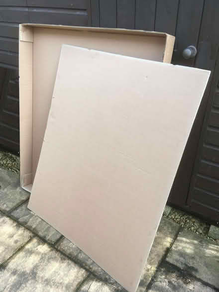 Photo of free Two large Pieces of clean Cardboard (Garden City OX5) #1