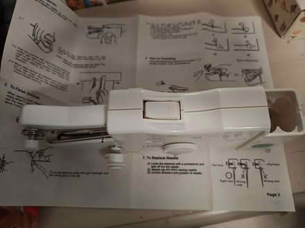 Photo of free Handheld Sewing Machine (Near Bolingbrook High School) #2