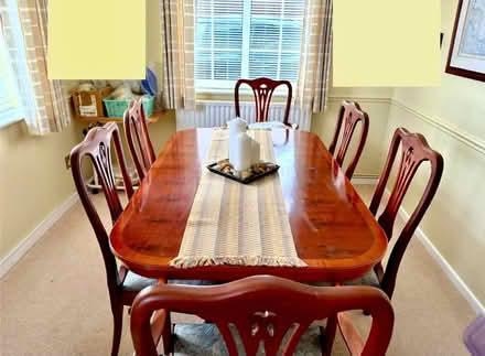 Photo of free dining table and chairs (Codicote SG4) #1