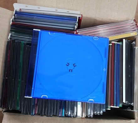 Photo of free Empty CD side cases (Jennersville) #1