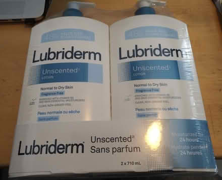 Photo of free 2 unopened bottles Lubriderm (Greenbank and Hunt Club) #1