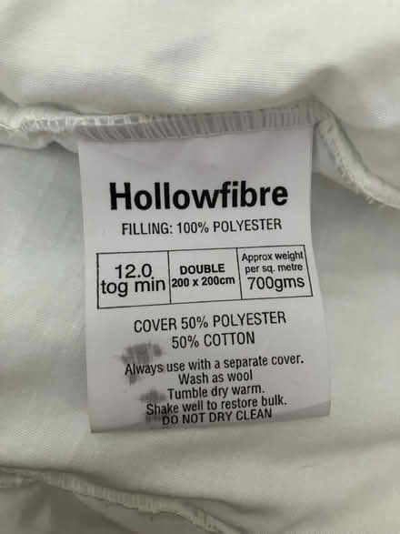 Photo of free Double duvet - excellent condition (Hitchin SG4 7SN) #2