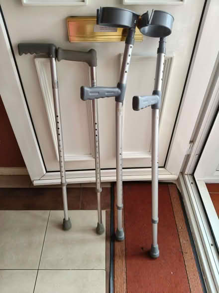 Photo of free Elbow crutches (pair) (Lee SE3) #1