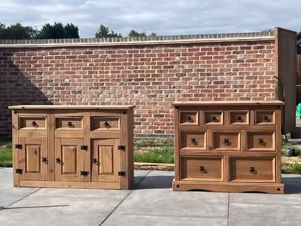 Photo of free Antique Pinewood Cabinet (Witcham CB6) #1