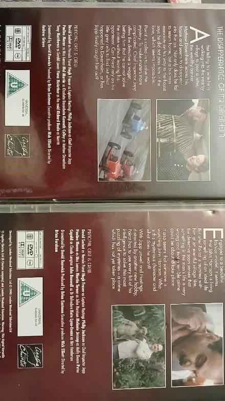 Photo of free 2 x Agatha Christie Poirot DVDs. (South Croydon CR2) #2