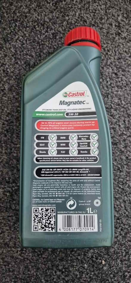 Photo of free Car oil (E17) #3