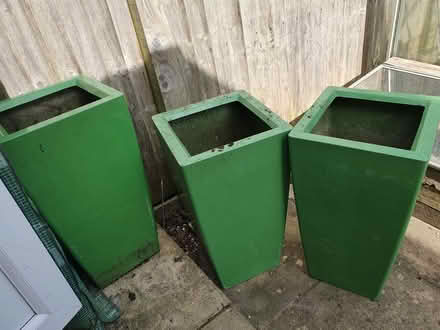 Photo of free Three large plant pots (Eynsham OX29) #1
