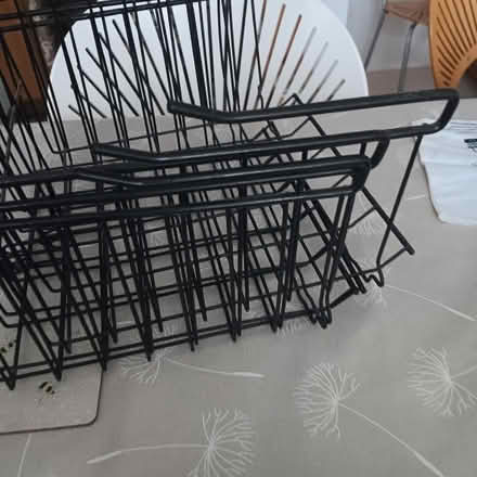 Photo of free Metal under shelf baskets x 3 (Hailsham BN27) #2