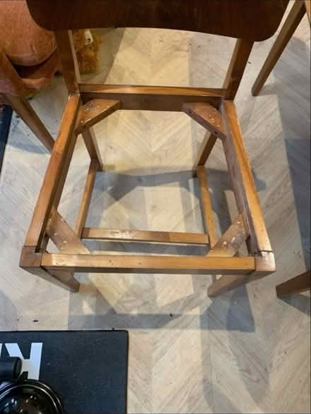 Photo of free Set of 4 old chairs (Clontarf) #3