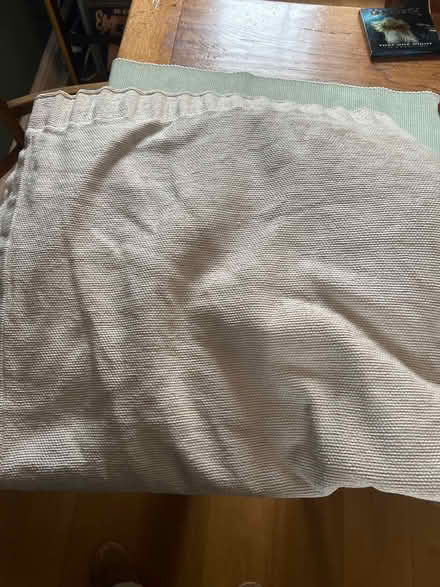 Photo of free Cream beige curtains (Brentford) #1