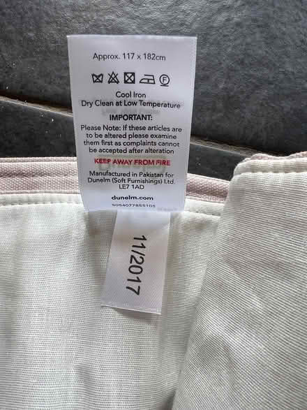 Photo of free Dunelm Curtains (Bromsgrove B61) #4