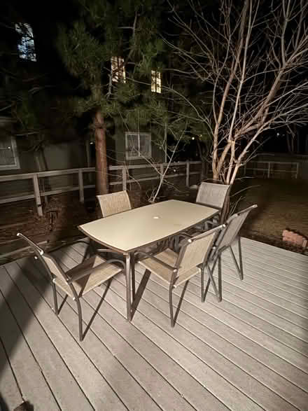 Photo of free Outdoor Tables/Chairs (Lafayette) #1