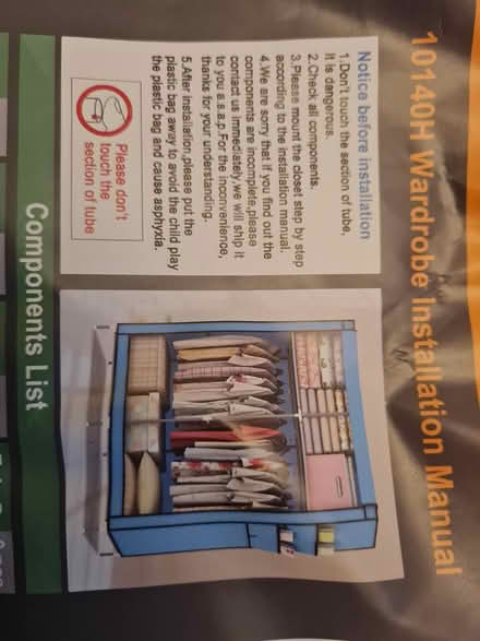 Photo of free A wardrobe Storage System (Ct118ej) #3