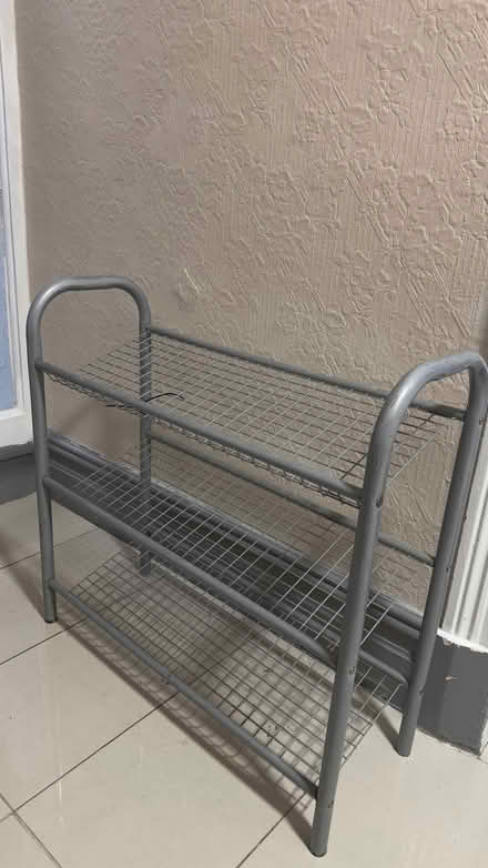 Photo of free Metal shoe rack (Plungington PR2) #1