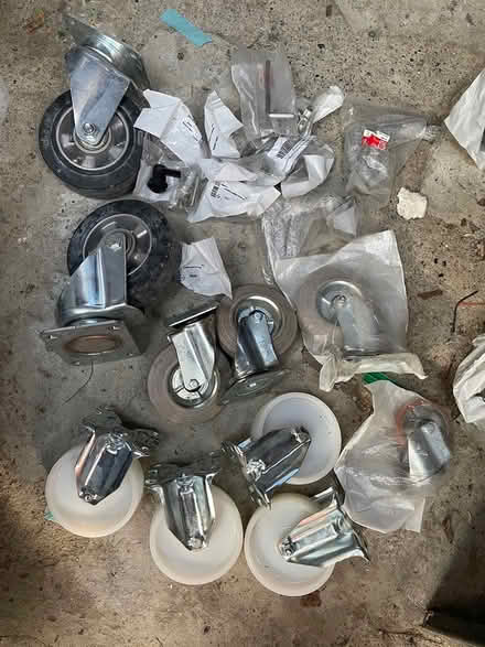 Photo of free Job lot of Castor Wheels (Ballyfermot) #1