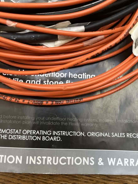 Photo of free Electric underfloor heating cable (Tunbridge Wells N. TN2) #2