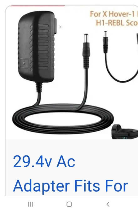 Photo of Hoverboard charger 29.4v ac (NE Yonkers) #1