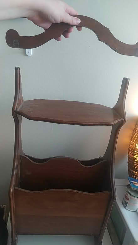 Photo of free Magazine Rack Table (North Vanier) #2