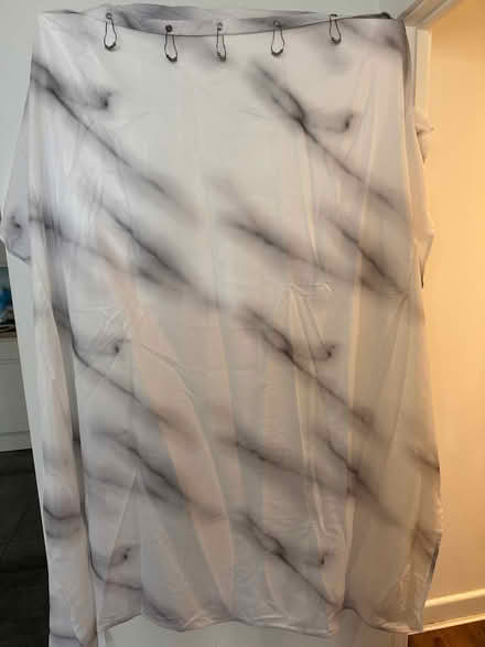 Photo of free Shower curtain (Silvertown E16) #1