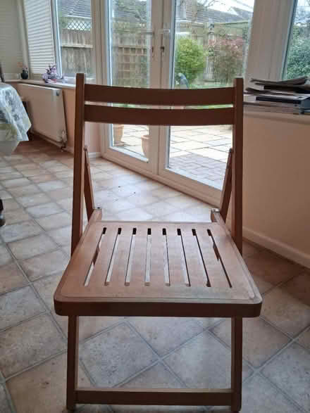 Photo of free Folding wooden chait (Dorchester DT1) #1