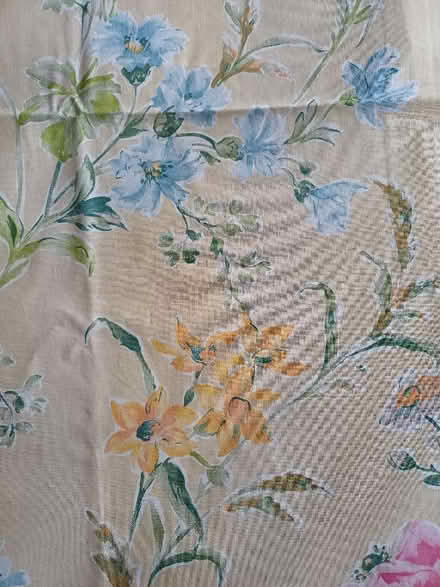 Photo of free Laura Ashley Fabric Some Fading Useful For Crafts (CT7) #2
