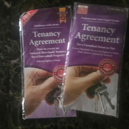 Photo of free 2 packs of tenancy agreements (Langley SL3) #1