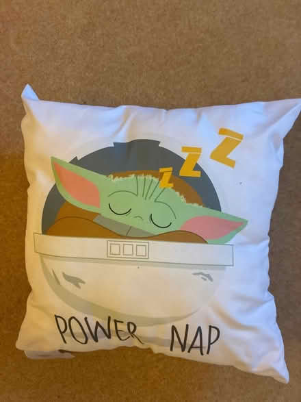 Photo of free Grogu pillow (Highlands Village, N21) #2