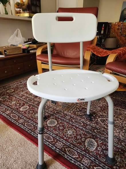 Photo of free Shower Chair (Redwood and Novato Blvd) #1