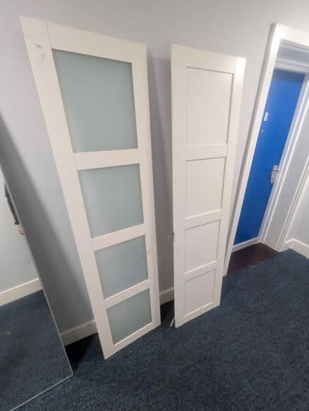 Photo of free IKEA pax doors X4 : 50cm x 195cm (Teddington TW11) #1