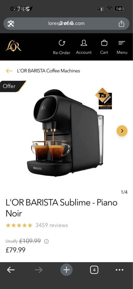 Photo of free Coffee machine - brand new. (Surrey Quays SE8) #2