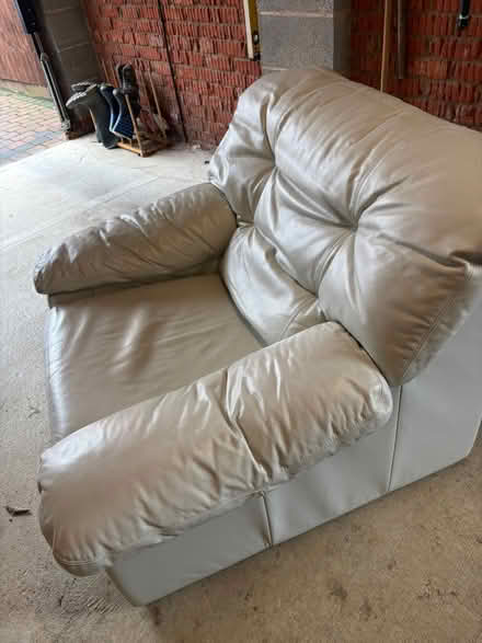 Photo of free Sofa and chair ( no fire label) (Lubenham LE16) #1