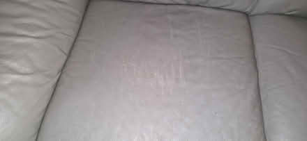 Photo of free Leather settee (Wallsend NE28) #2