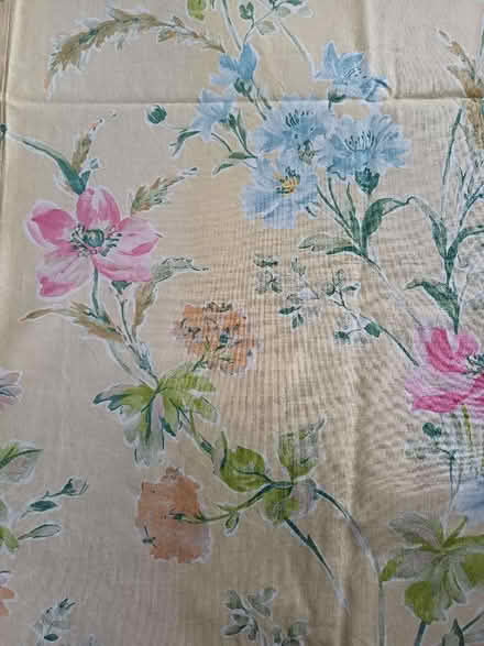Photo of free Laura Ashley Fabric Some Fading Useful For Crafts (CT7) #3