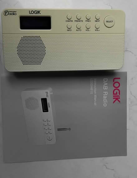 Photo of free LOGIK DAB Radio with manual (Ealing W5) #1