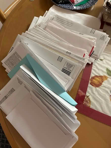 Photo of free Clean unused envelopes (50+) (Saratoga Village) #1