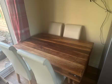 Photo of free Dining Table and Chairs (Monmouthshire NP26) #2