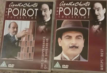 Photo of free 2 x Agatha Christie Poirot DVDs. (South Croydon CR2) #1