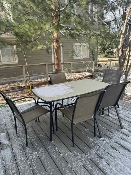 Photo of free Outdoor Tables/Chairs (Lafayette) #1