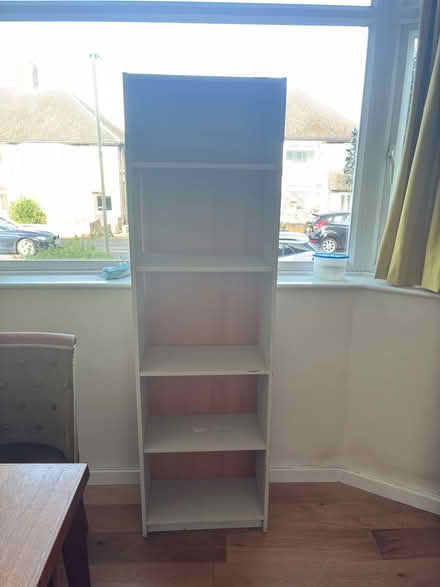 Photo of free Tall wood shelves (Marston OX3) #1