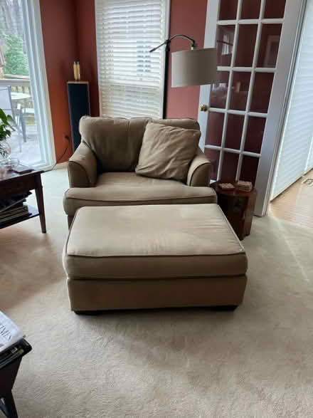 Photo of free Sofa, chair + ottoman (Fairfax-Willow Springs) #2