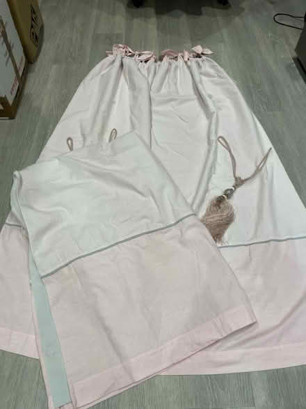 Photo of free Pink Mamas and Papas Curtains (Gee Cross SK14) #2