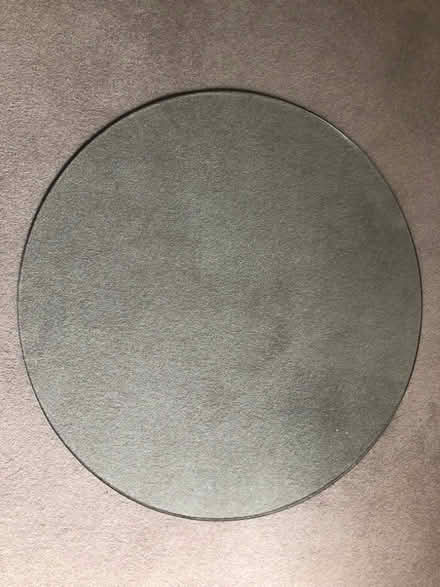 Photo of free Circular plate glass table top (Putney SW15) #1