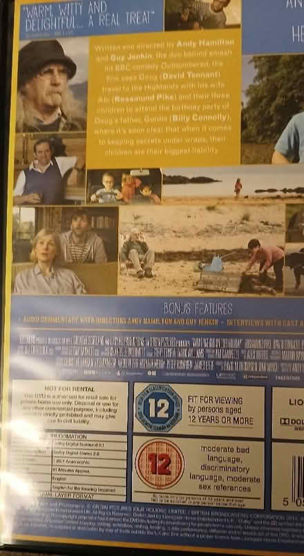 Photo of free What We Did On Our Holiday comedy film Billy Connolly (South Croydon CR2) #2