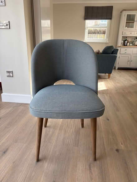 Photo of free 4 X Blue Dining Chairs (Dunblane FK15) #1