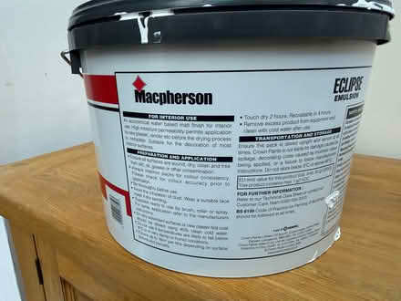 Photo of free Brilliant White emulsion paint (Twerton) #2