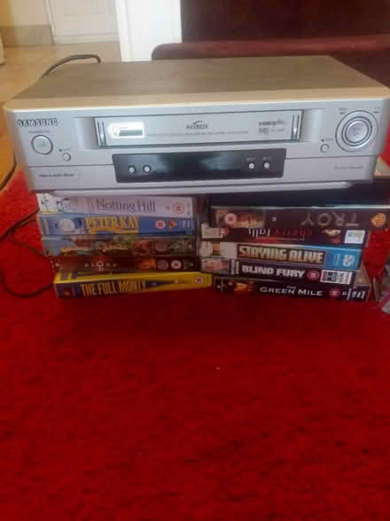 Photo of free HVS cassette and player (South oxhey WD19) #1