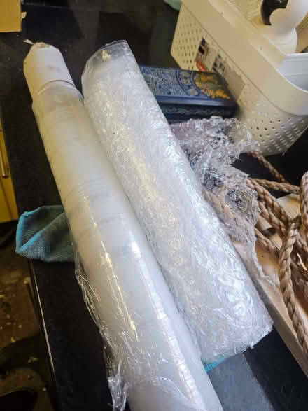 Photo of free Roll of cling film and bubble wrap (Bromham MK43) #1